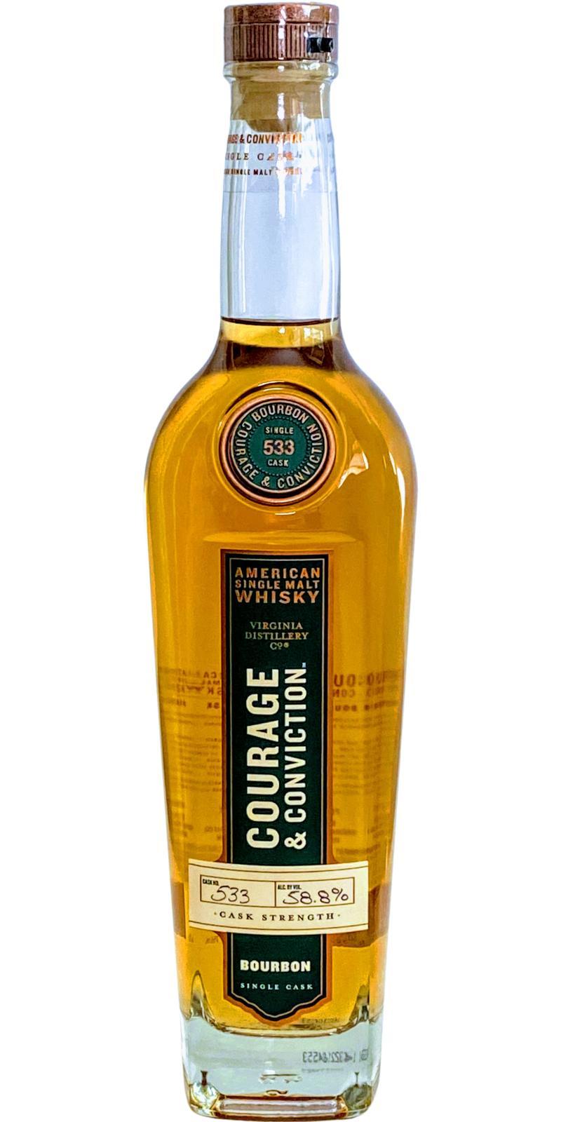 Courage & Conviction Bourbon  Single Cask