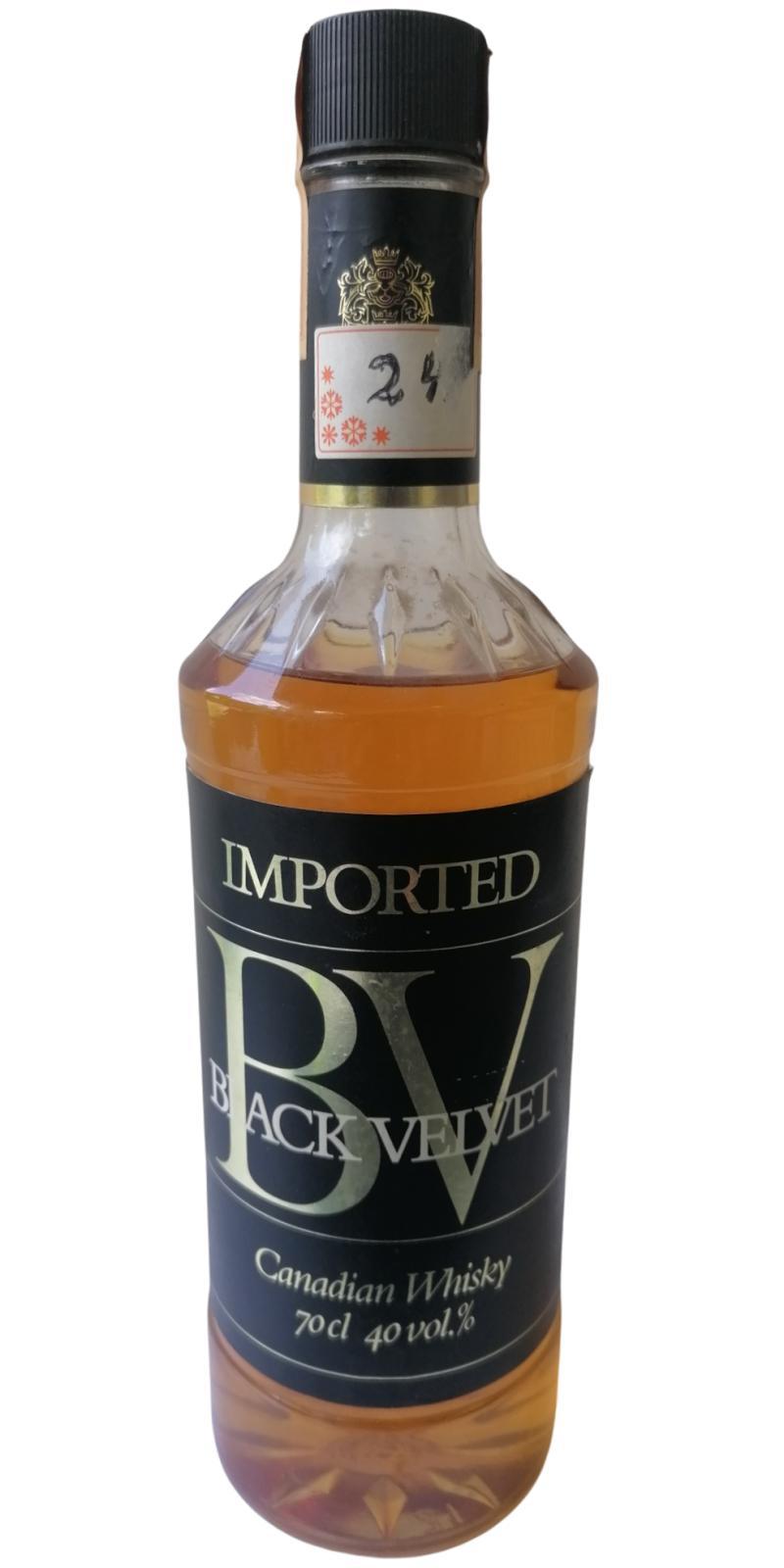 Black Velvet 1974  Imported - Canadian Whisky