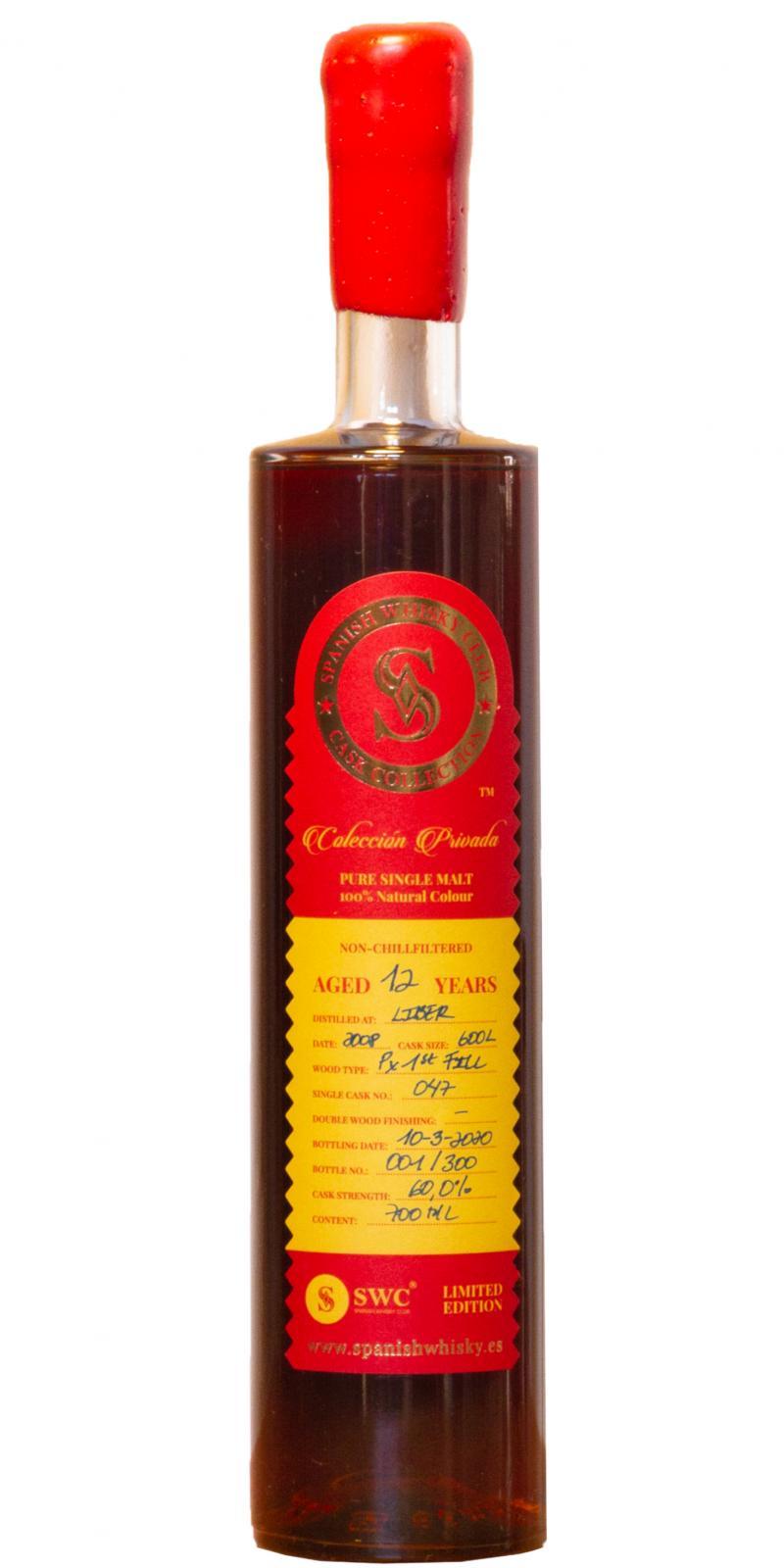 Liber 12-year-old SWC  Colleción Privada