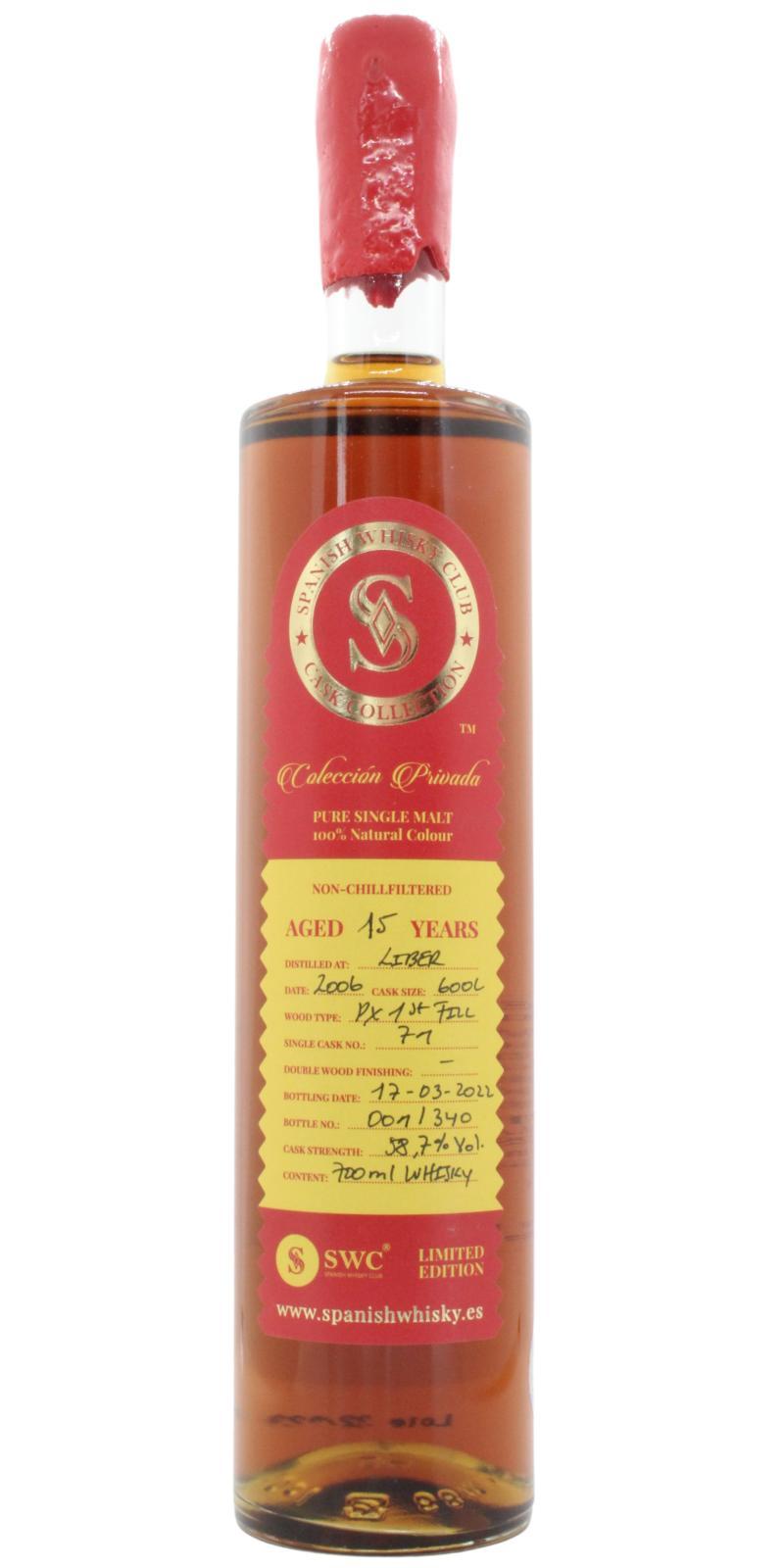 Liber 15-year-old SWC  Colleción Privada