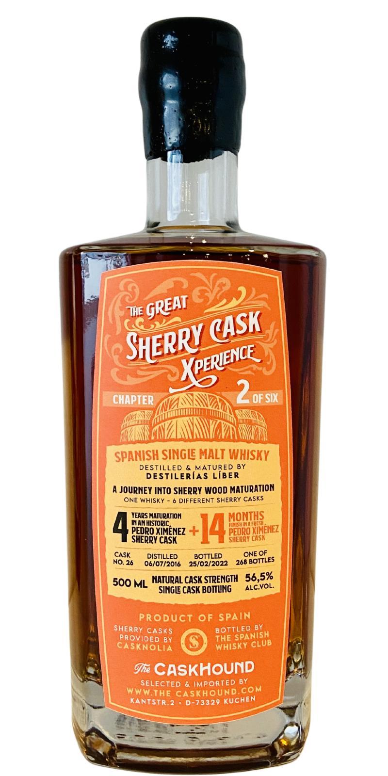 Liber 2016 SWC  The Great Sherry Cask Xperience