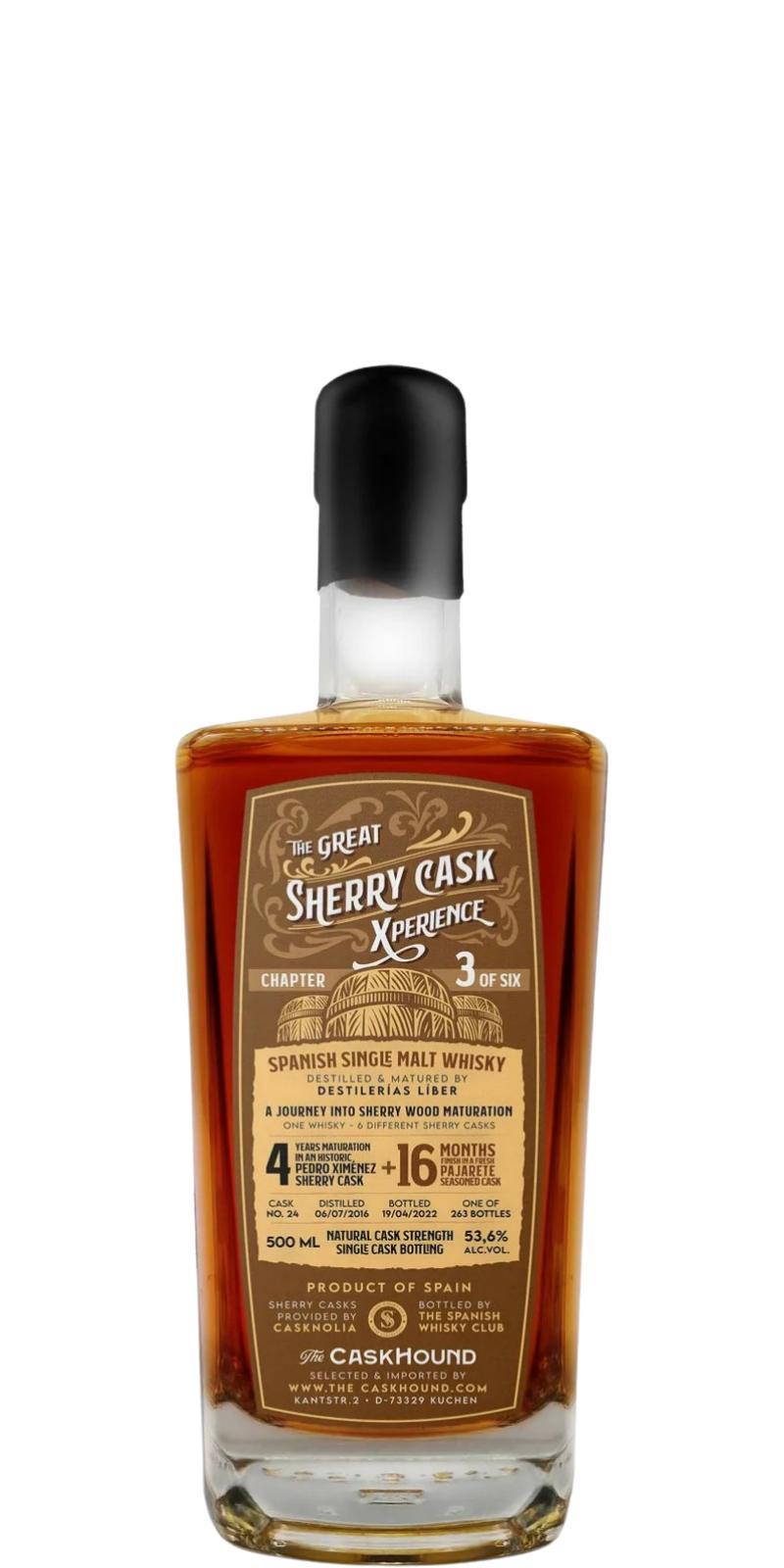 Liber 2016 SWC  The Great Sherry Cask Xperience