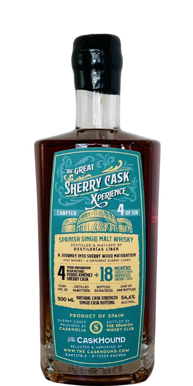 Liber 2016 SWC  The Great Sherry Cask Xperience