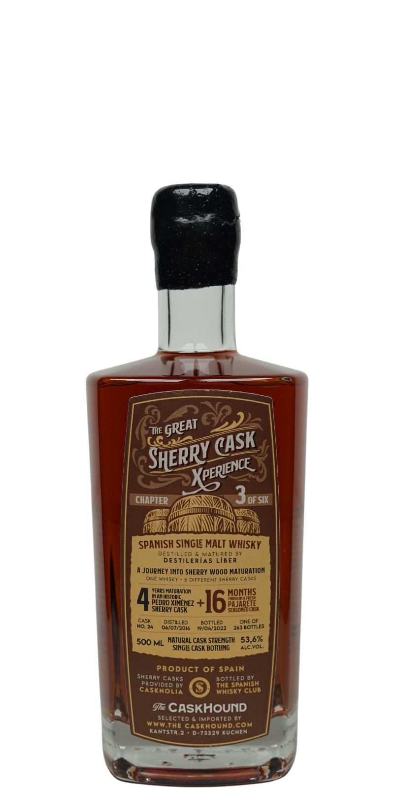 Liber 2016 SWC  The Great Sherry Cask Xperience