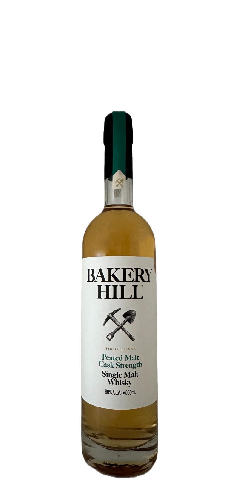 Bakery Hill 2016  Peated Malt Cask Strength