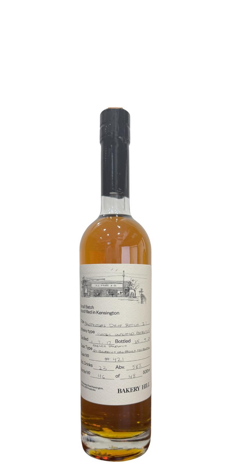 Bakery Hill 2017  Handfilled- Prospectors Drop