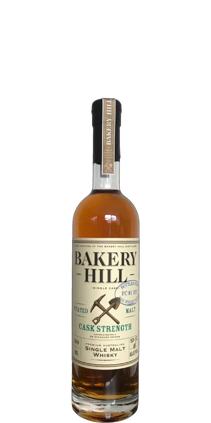 Bakery Hill Single Malt Whisky  Cask Strength