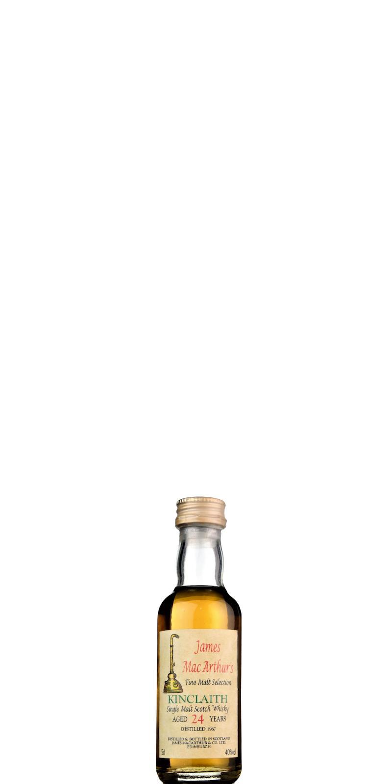 Kinclaith 1967 JM  Fine Malt Selection - Miniature