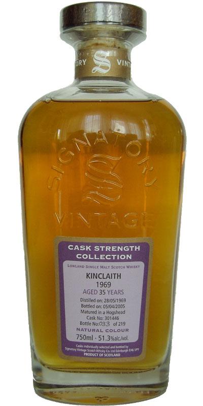 Kinclaith 1969 SV  Cask Strength Collection