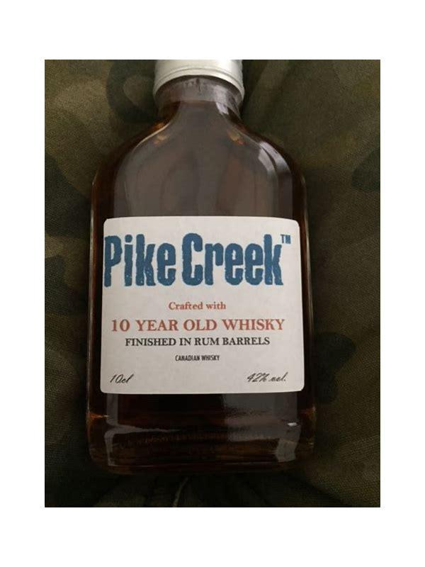 Pike Creek 10-year-old  Rum Barrel Finished