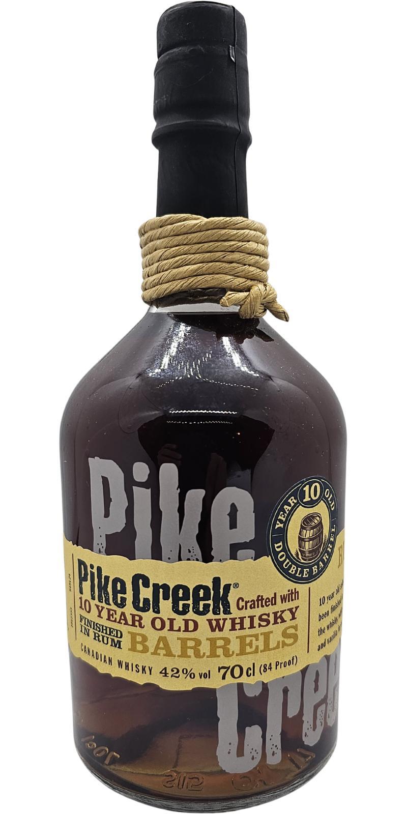 Pike Creek 10-year-old  Rum Barrel Finished