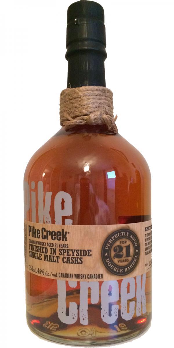 Pike Creek 21-year-old  Finished in Speyside Single Malt Casks