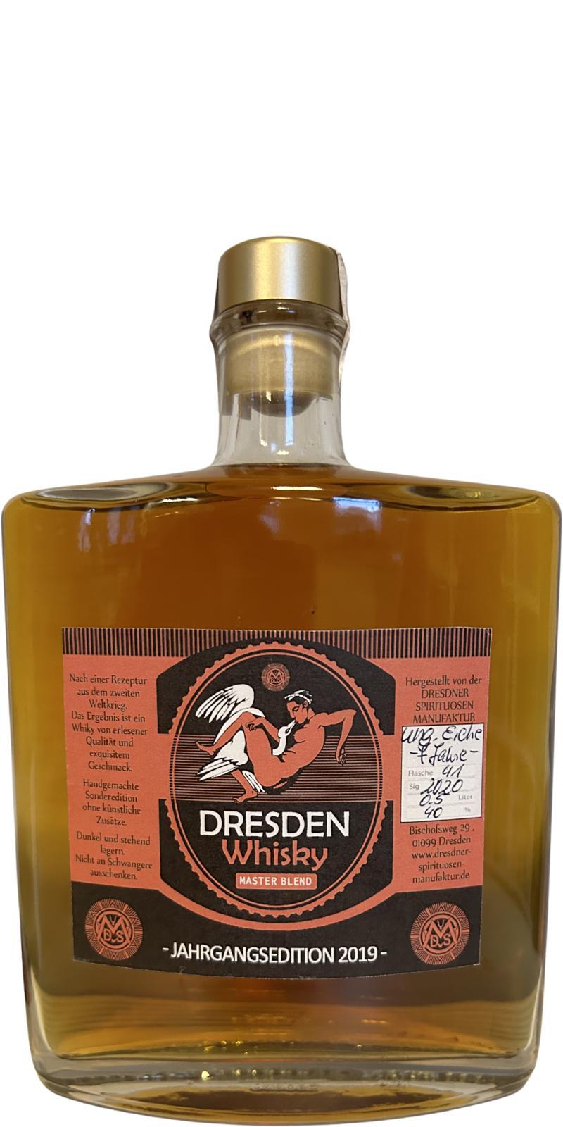Dresdner Whisky 07-year-old  Jahrgangsedition 2019
