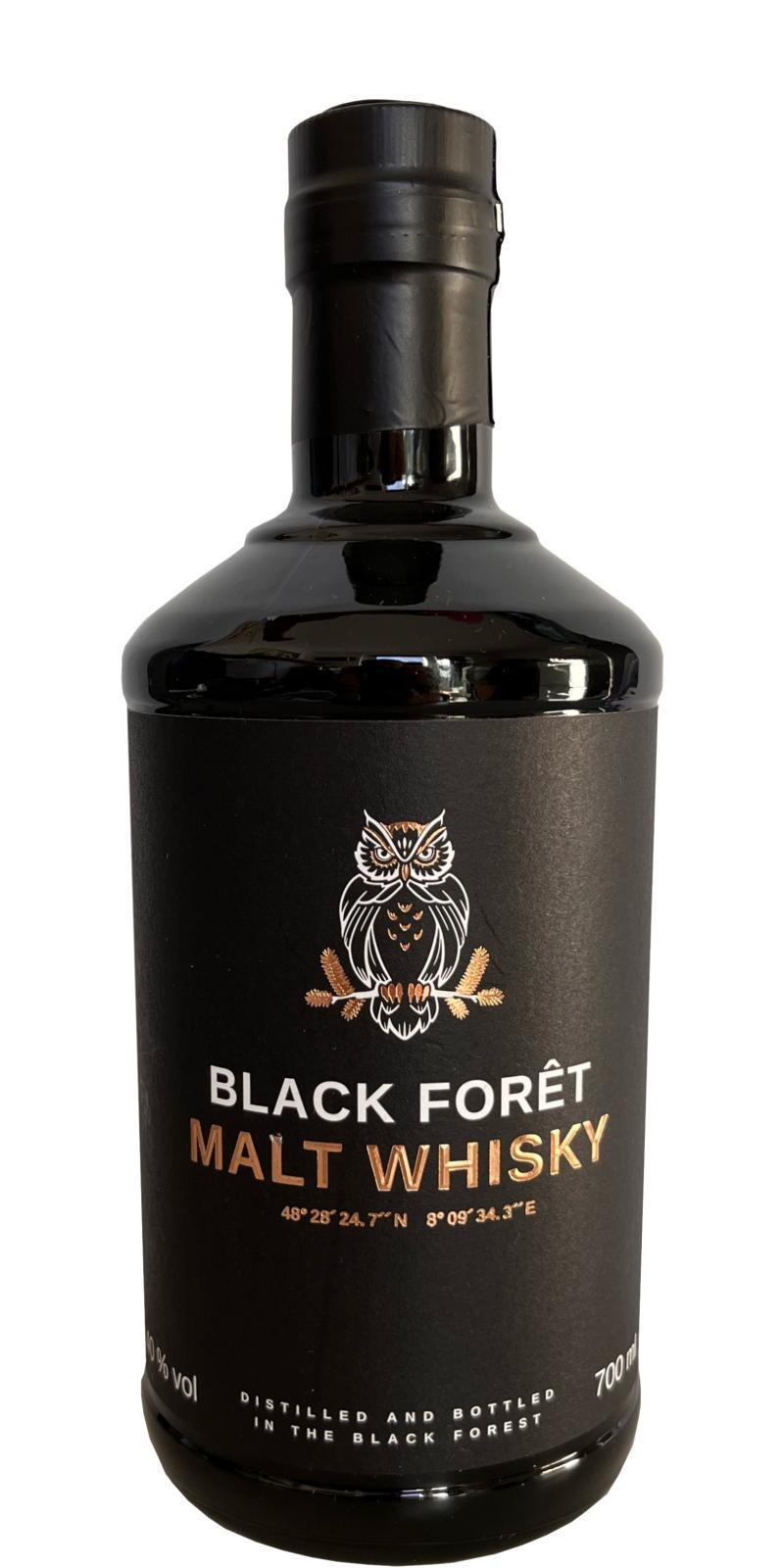 Black Forest Black Forêt Malt Whisky