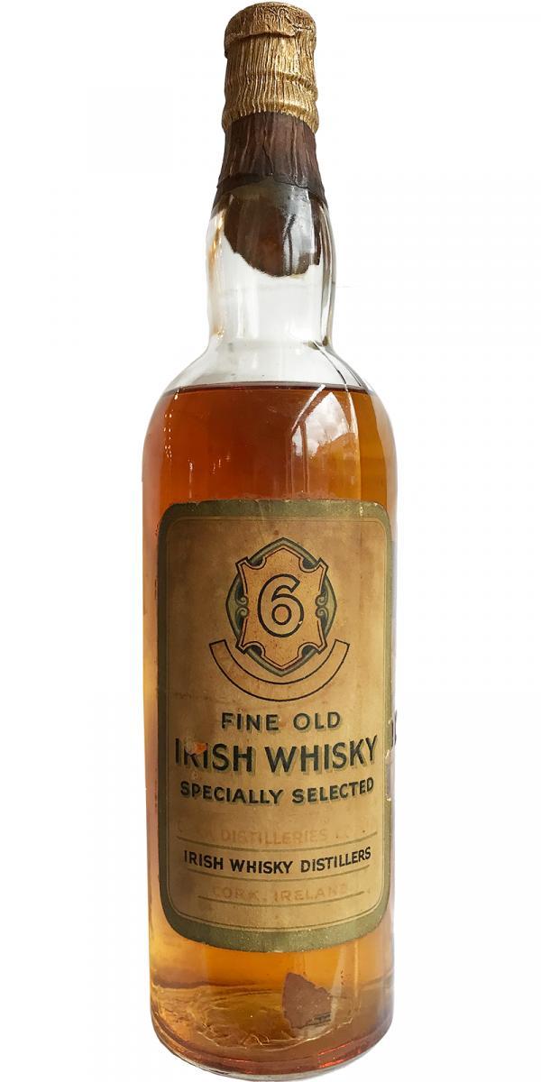 Cork Distilleries Co. 06-year-old  Fine Old Irish Whiskey