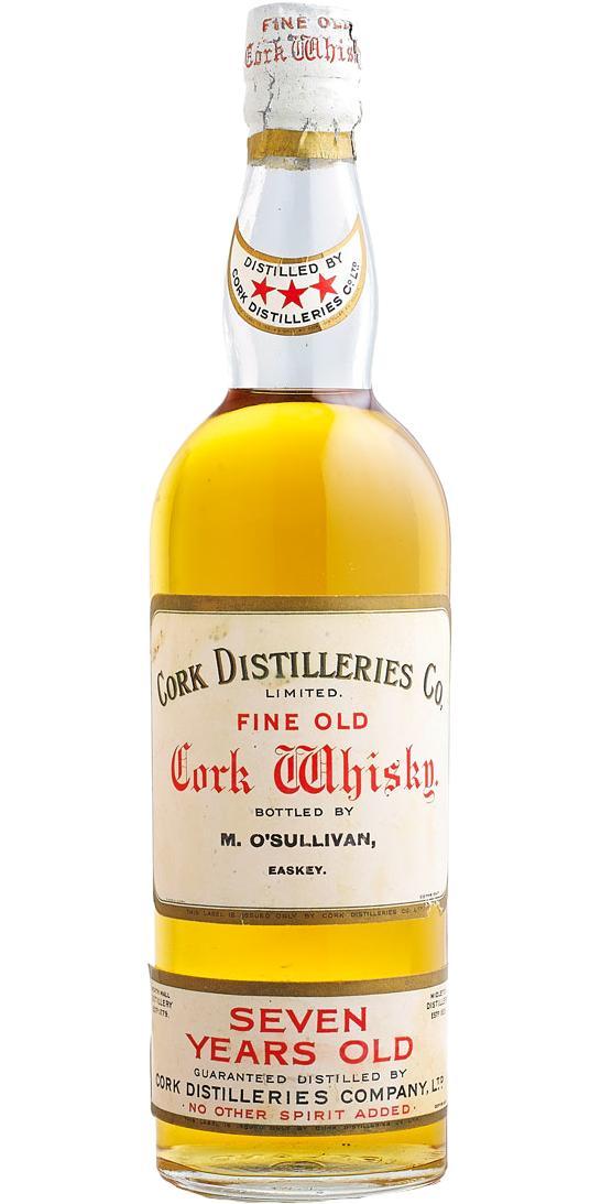 Cork Distilleries Co. 07-year-old  Fine Old Cork Whisky