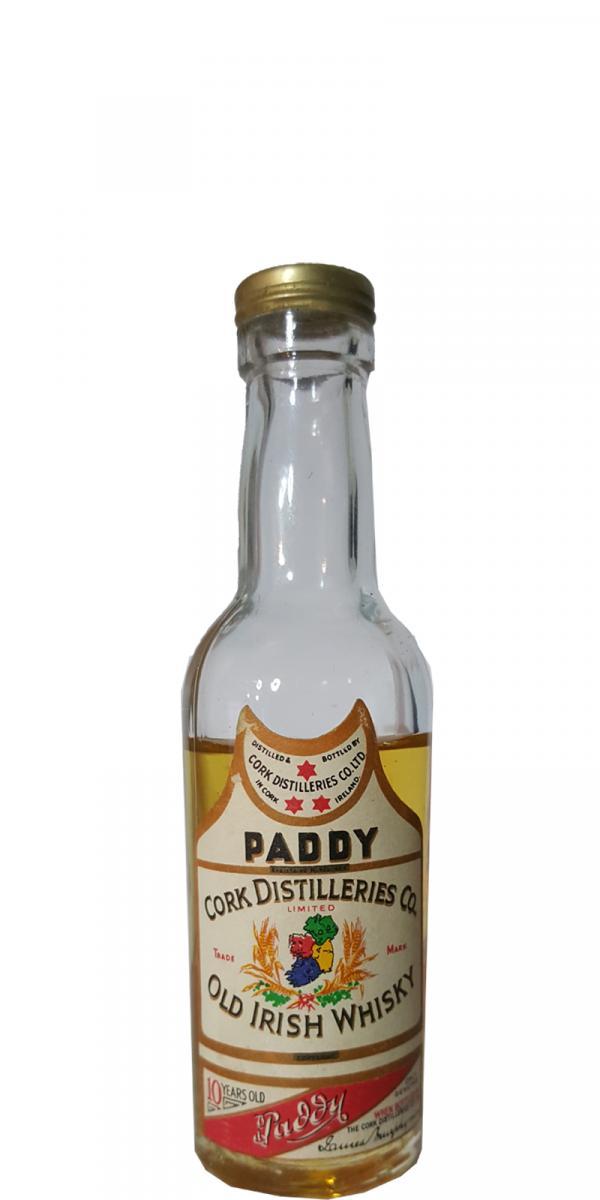 Paddy 10-year-old  Cork Distilleries Co.