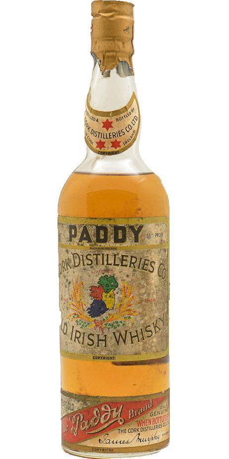 Paddy 10-year-old  Cork Distilleries Co.