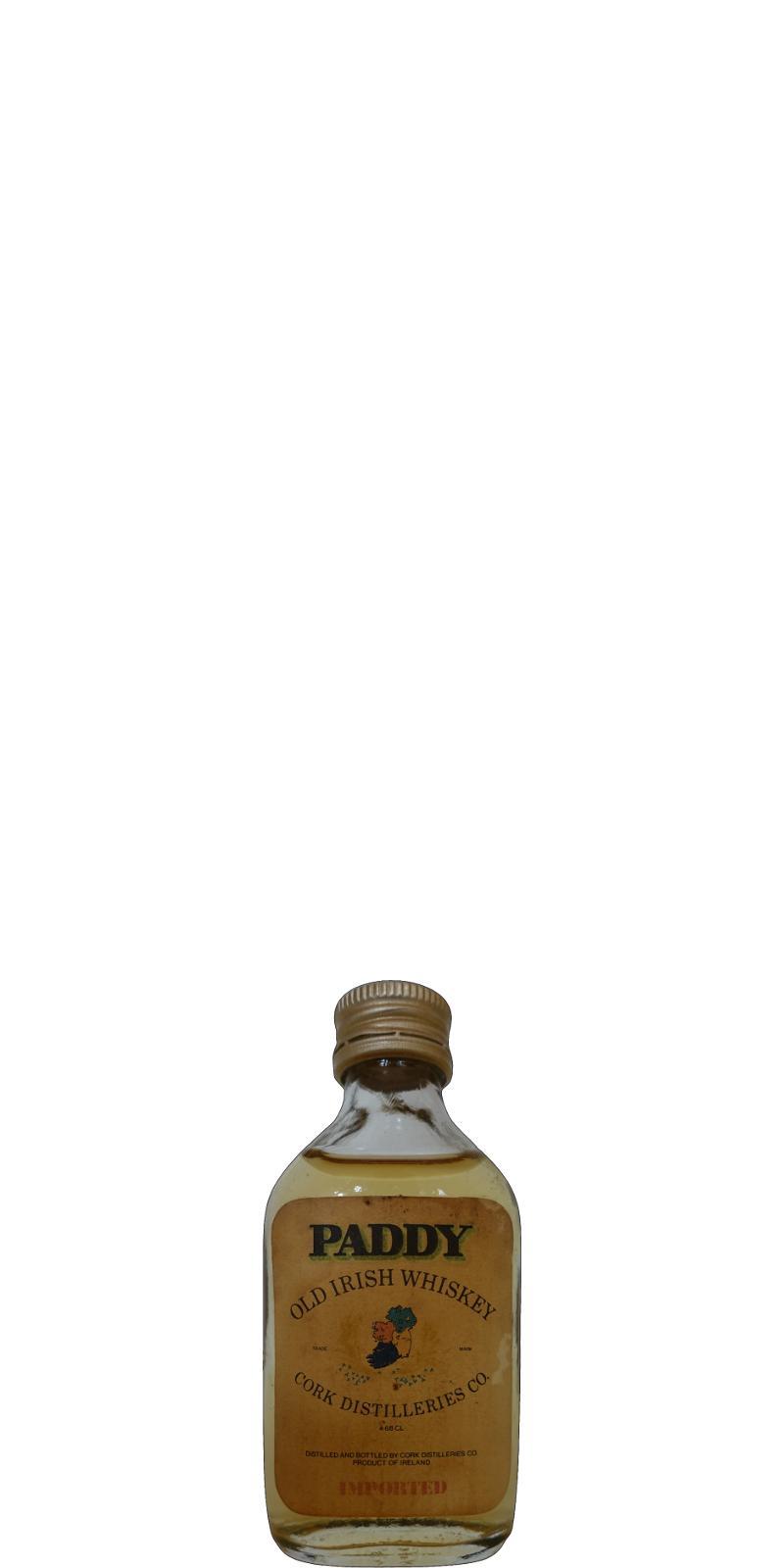 Paddy Old Irish Whiskey