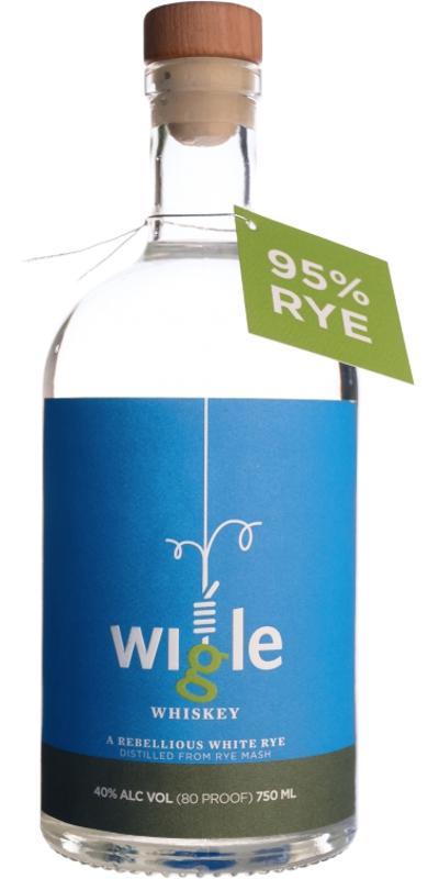 Wigle 95% Rye White Whiskey  A Rebellious White Rye