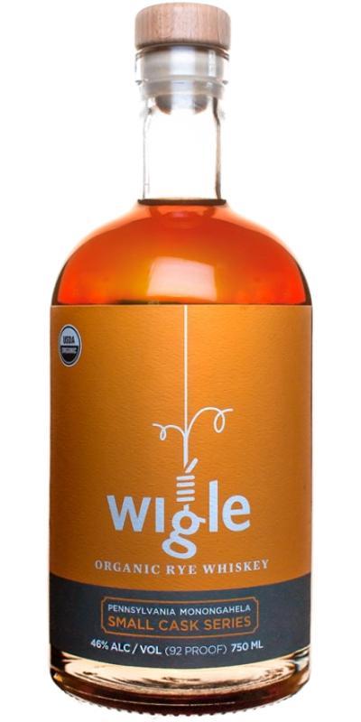 Wigle Organic Rye Whiskey  Small Cask Series