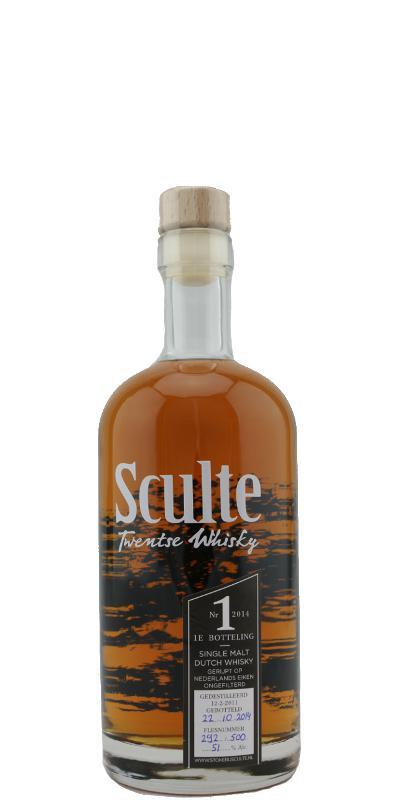 Sculte 2011 - Twentse Whisky  1e botteling