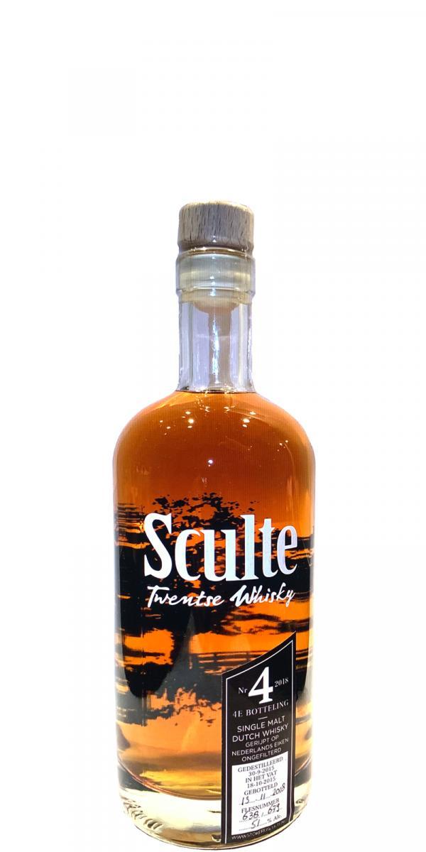 Sculte 2015 - Twentse Whisky  4e botteling