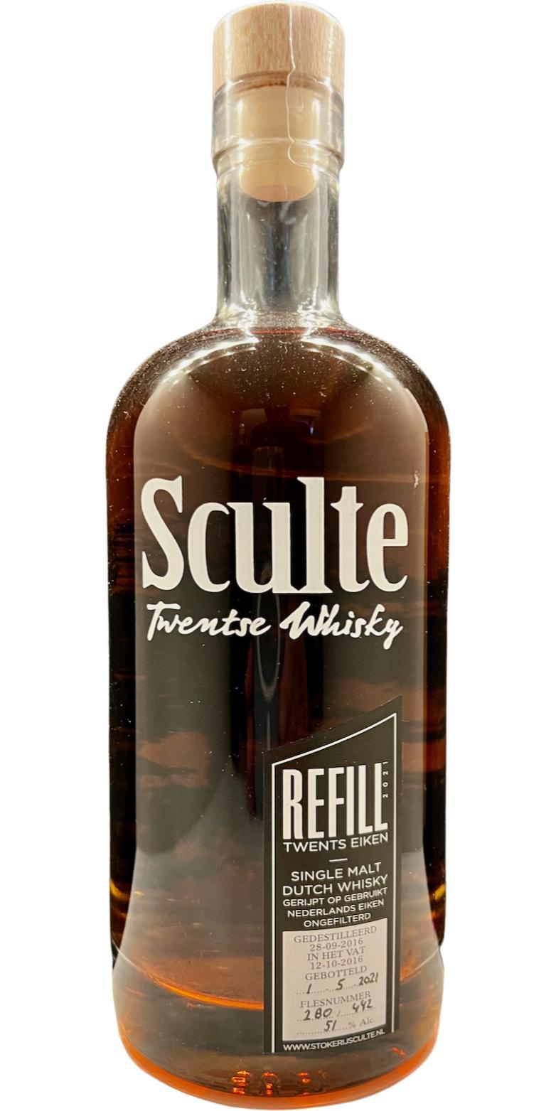 Sculte 2016 - Twentse Whisky  Refill - Twents Eiken
