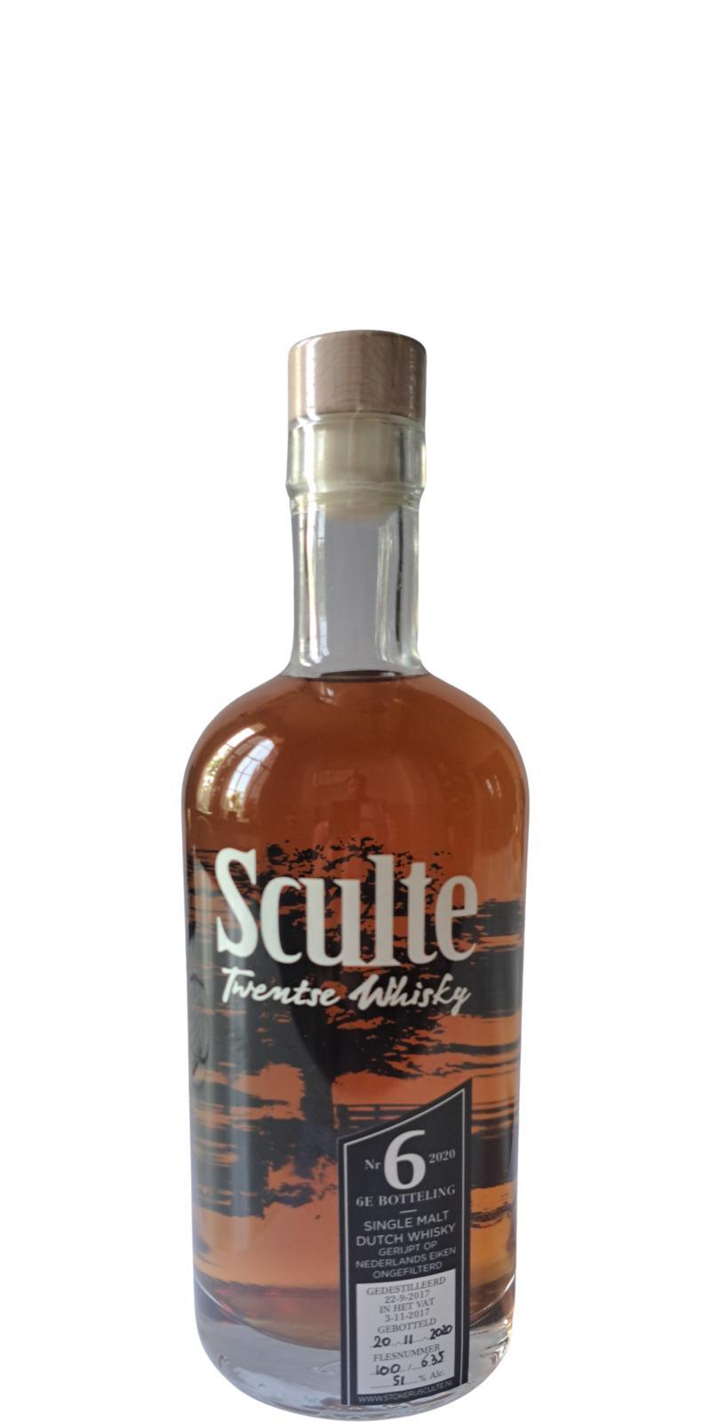 Sculte 2017  Twentse Whisky - 6e botteling