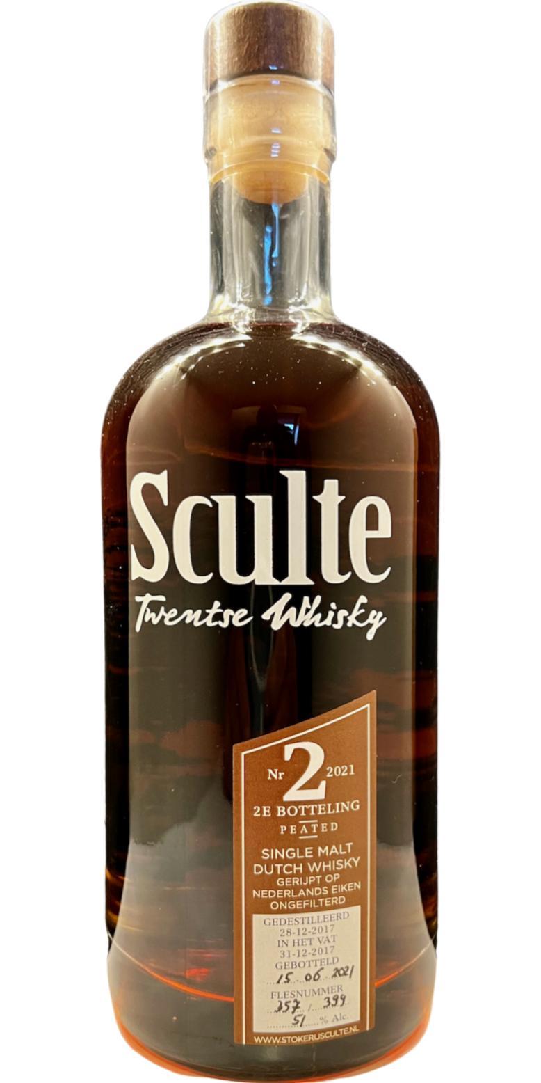 Sculte 2017 - Twentse Whisky  2e botteling - Peated
