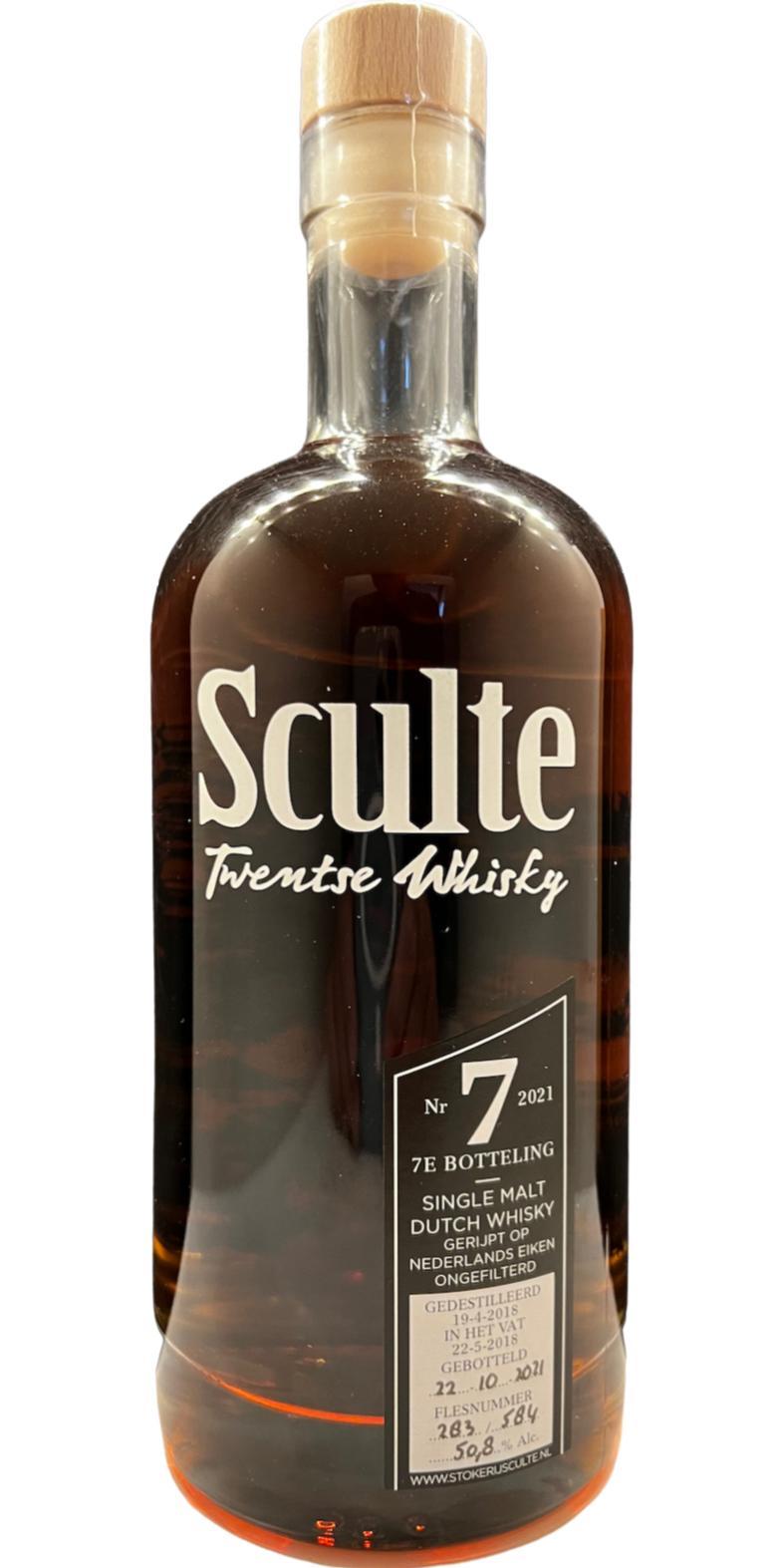 Sculte 2018 - Twentse Whisky   7e botteling