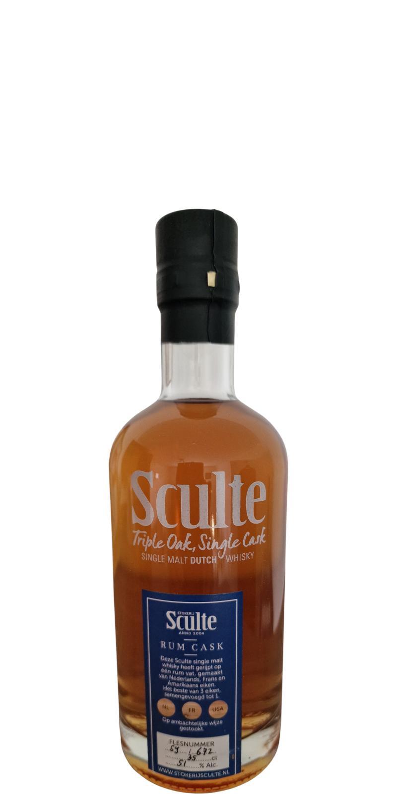 Sculte Triple Oak, Single Cask  Limited Edition