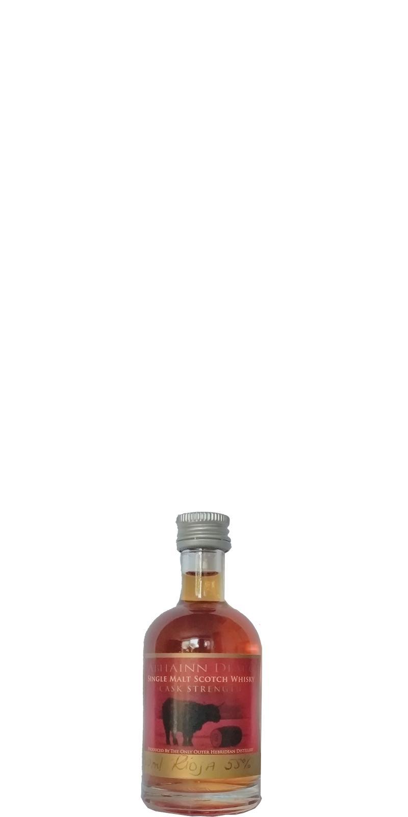 Abhainn Dearg 10-year-old Rioja Cask Cask Strength Miniature
