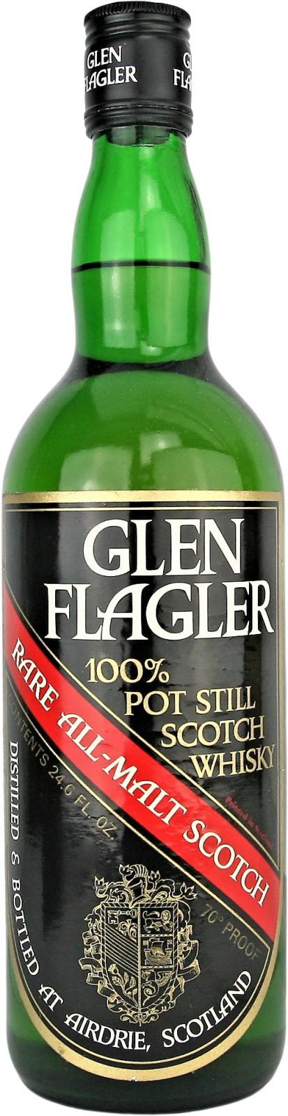Glen Flagler Rare All-Malt Scotch 100% Pot Still Scotch Whisky