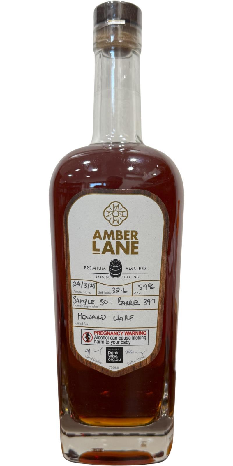 Amber Lane 04-year-old  Handfilled - Premium Amblers