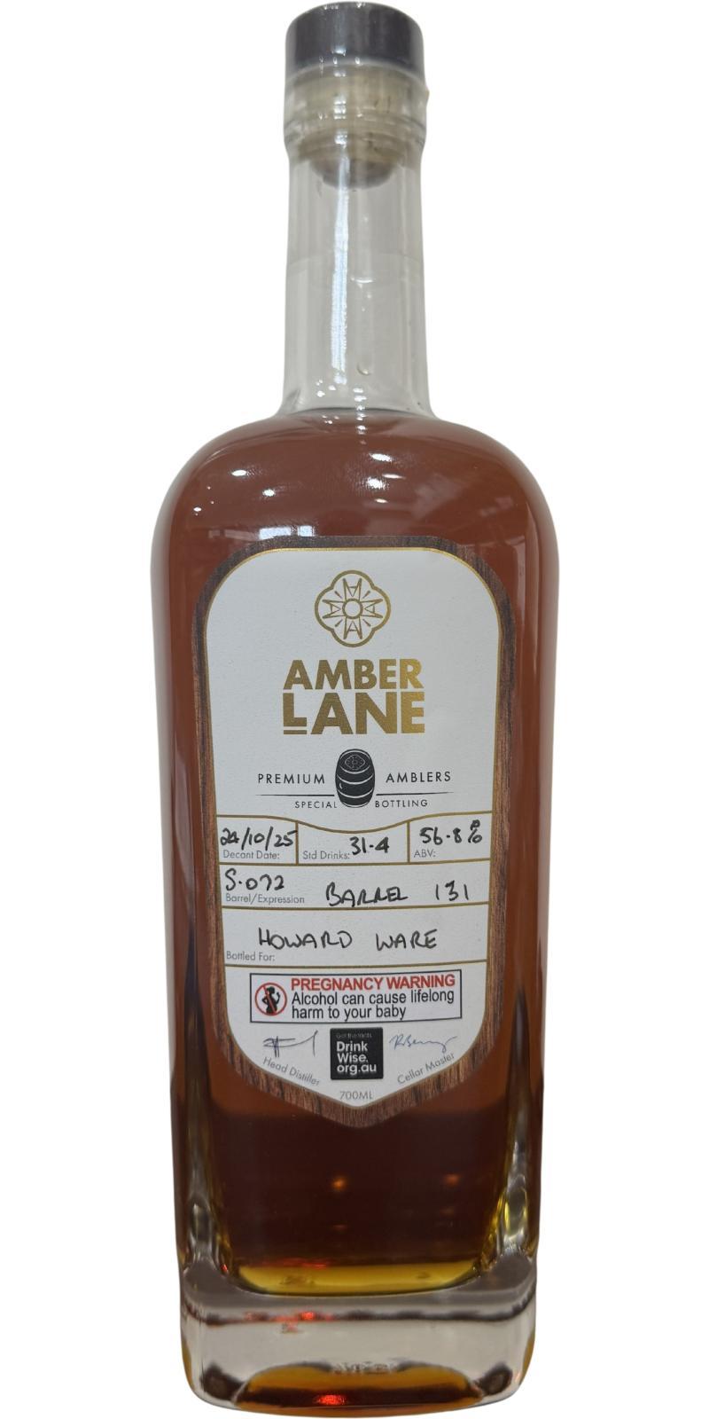 Amber Lane 2020  Premium Amblers Handfill