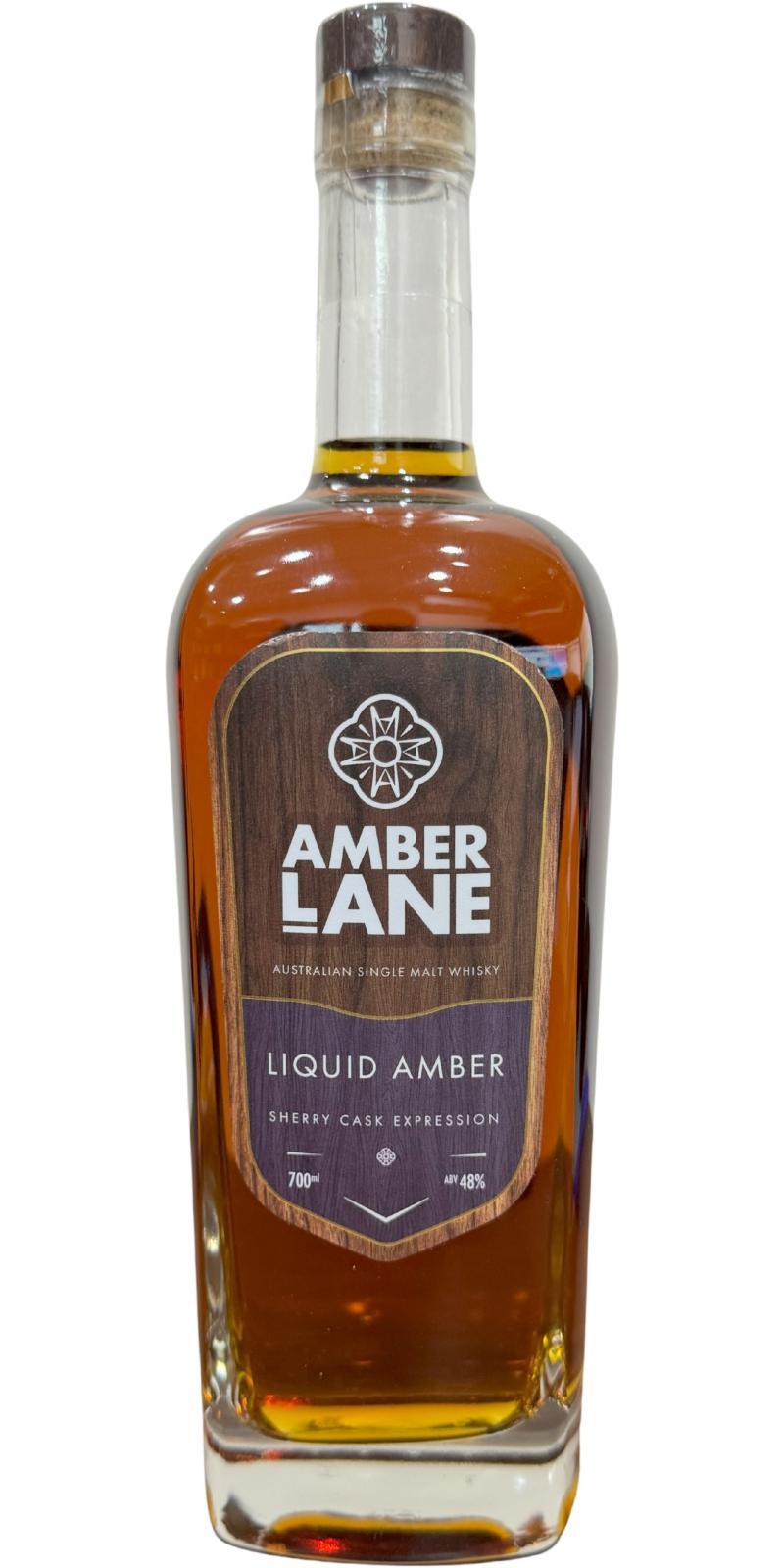 Amber Lane Liquid Amber  Sherry Cask Expression
