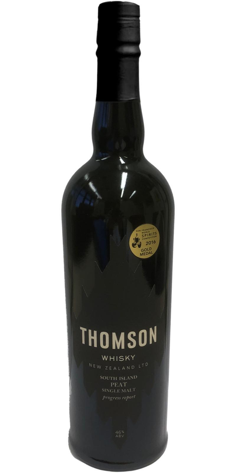 Thomson South Island Peat  progress report