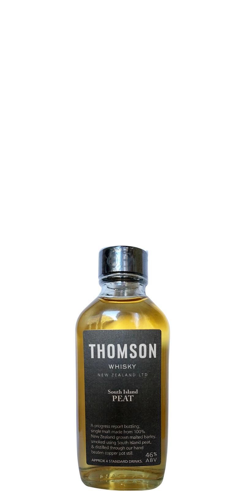 Thomson South Island Peat  progress report