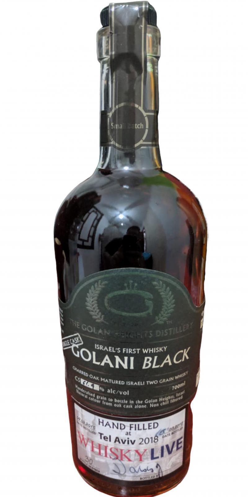 Golani Black Hand Filled - Whisky Live Tel Aviv 2018