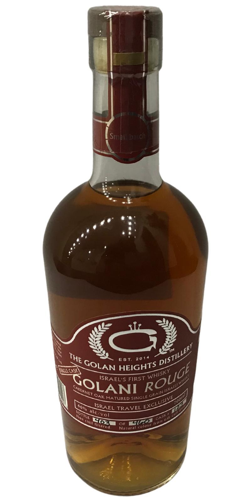 Golani Rouge Single Cask