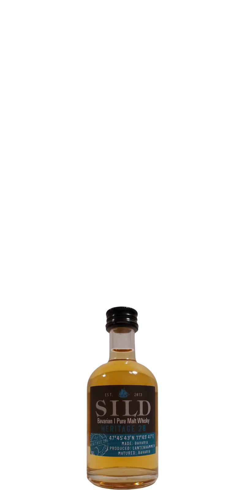 Sild Heritage 28  Bavarian Pure Malt Whisky