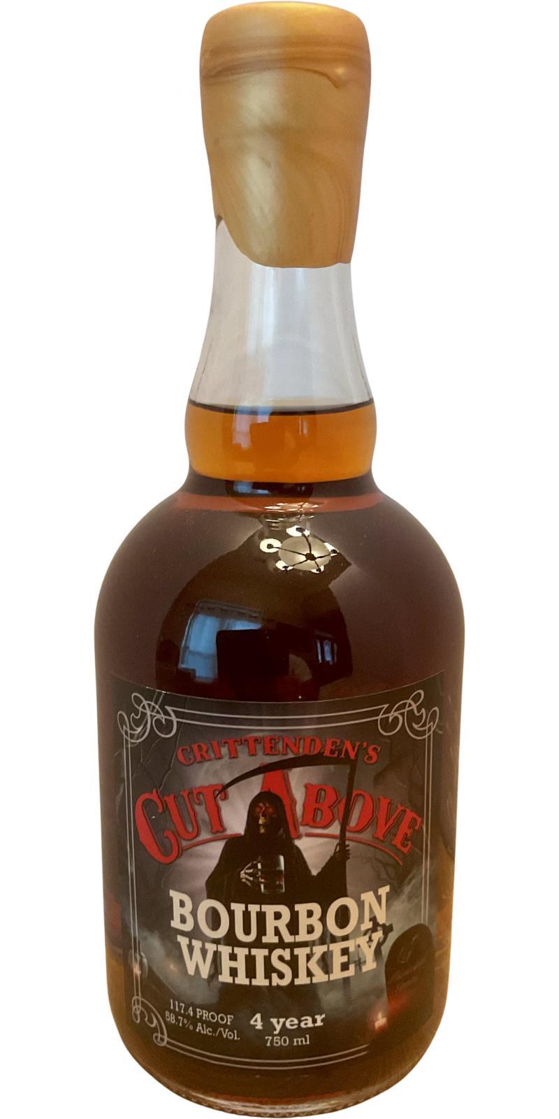Crittenden's 04-year-old  Cut Above - 2024 1031 Boo Bourbon