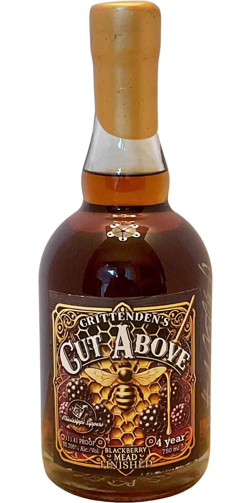 Crittenden's 04-year-old  Cut Above - Blackberry Mead Finish