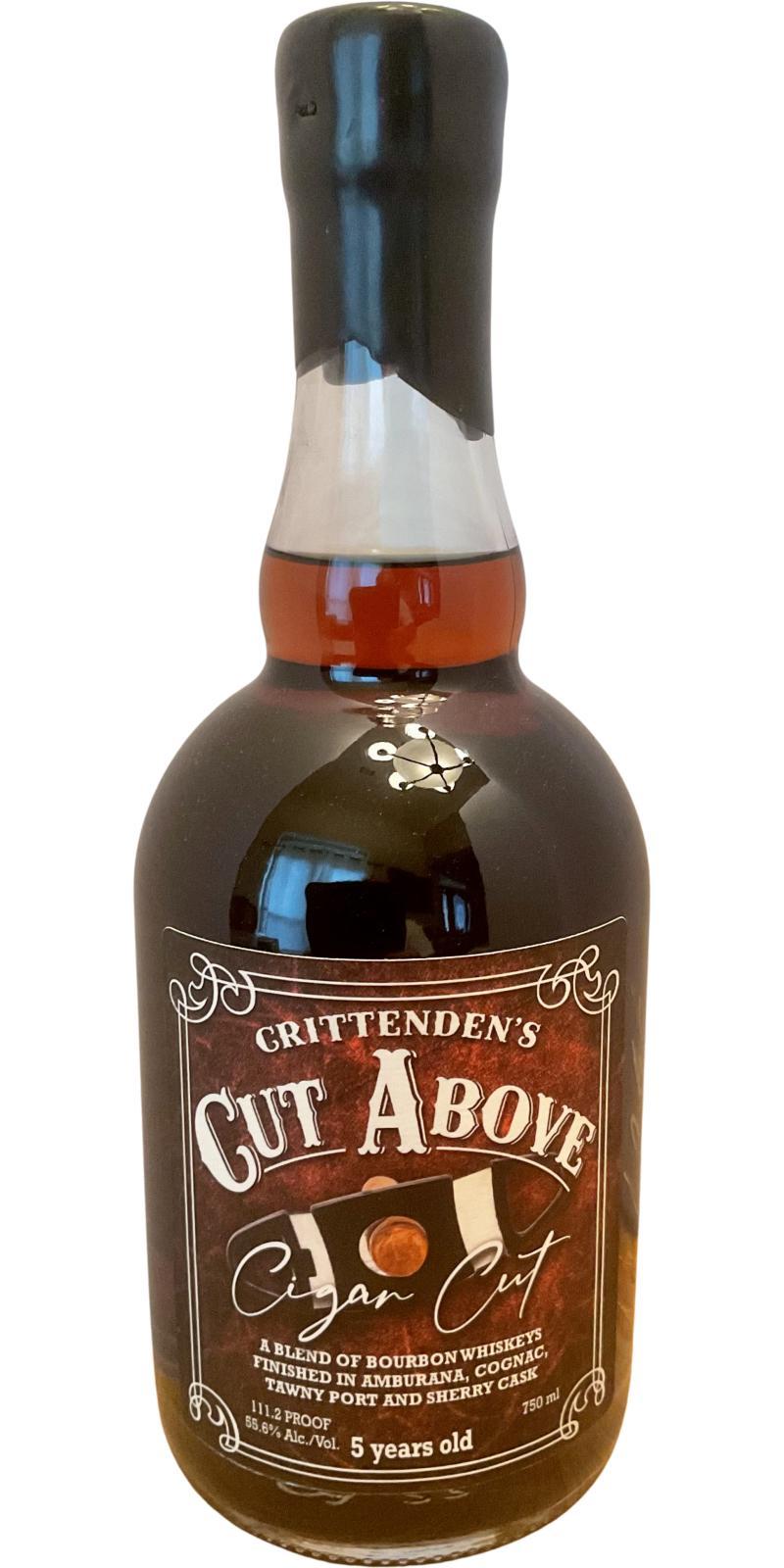Crittenden's 05-year-old  Cut Above - Cigar Cut