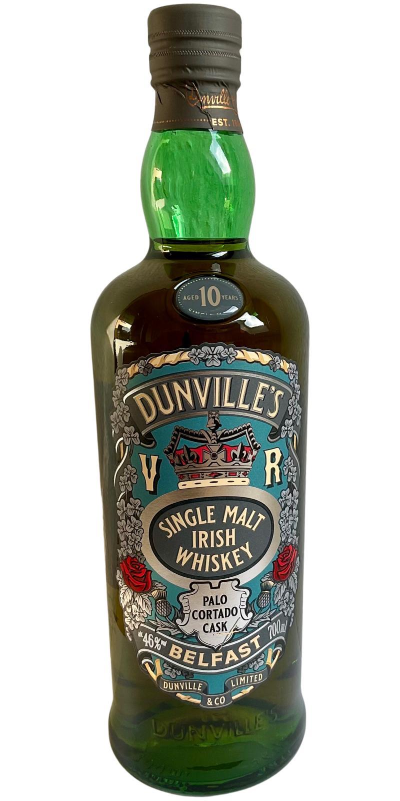 Dunville's 10-year-old  Palo Cortado Cask