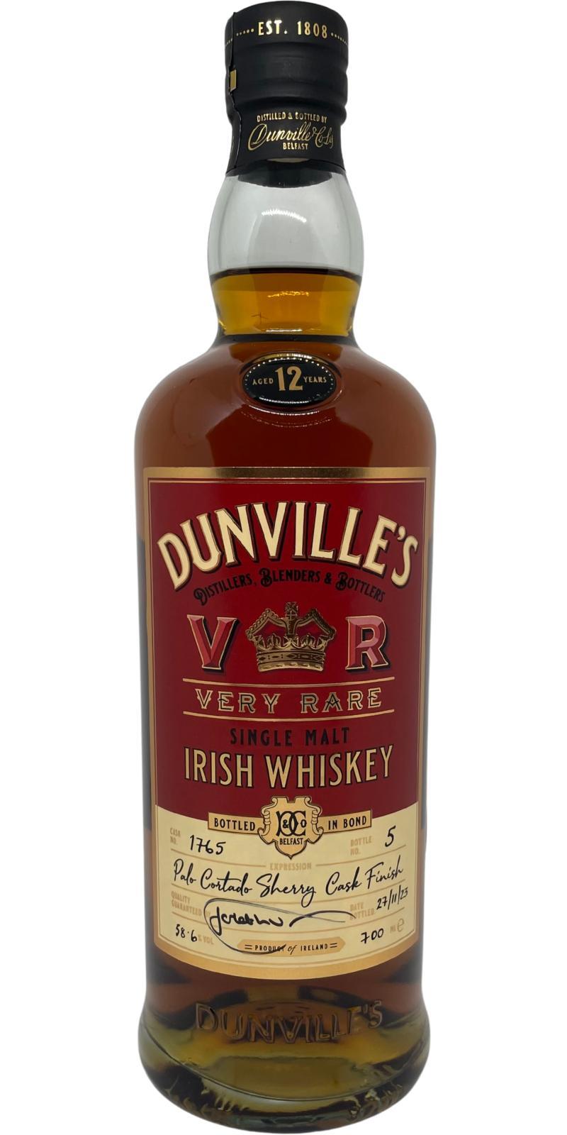 Dunville's 12-year-old