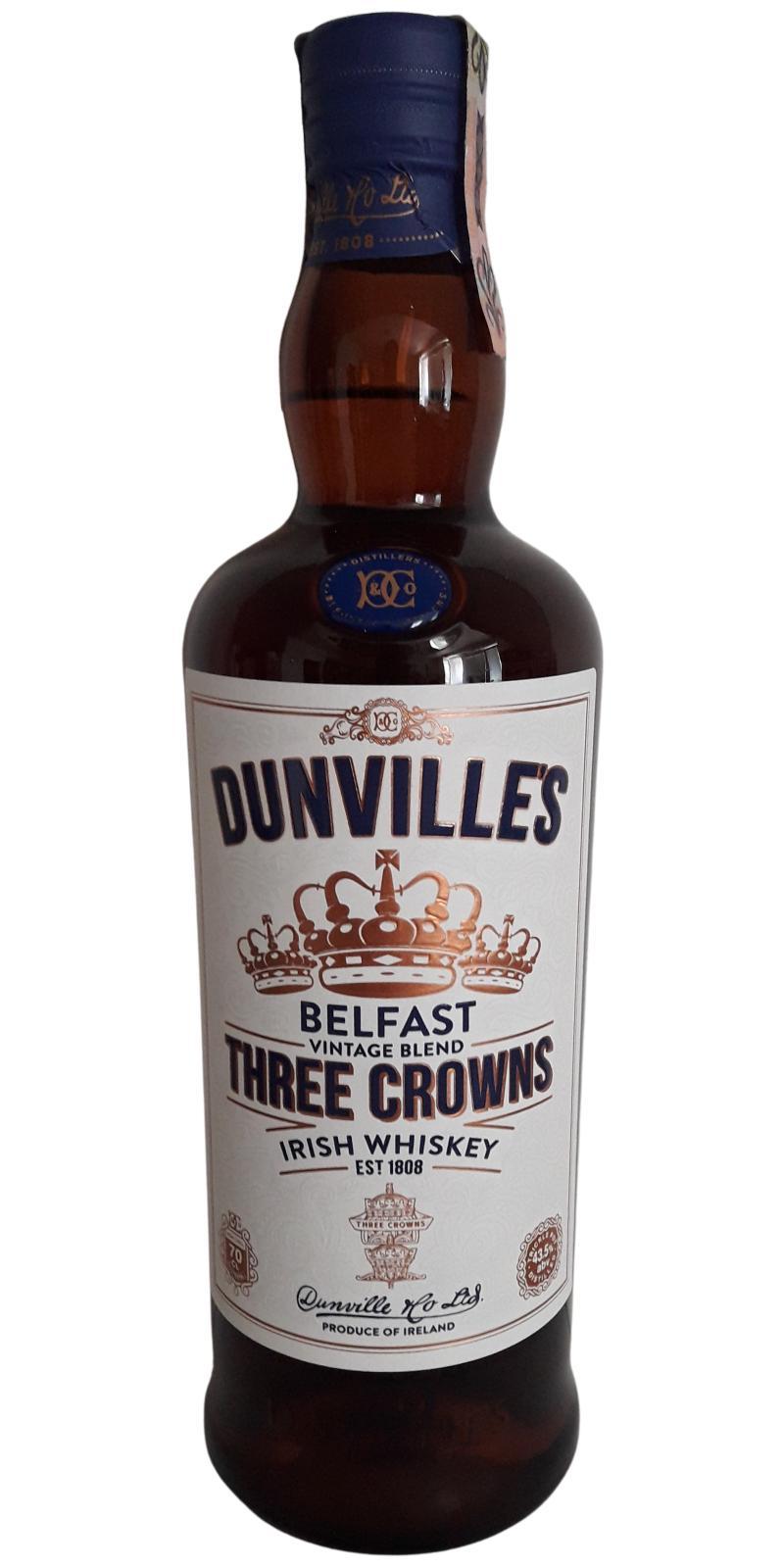 Dunville's Three Crowns  Sherry Finish