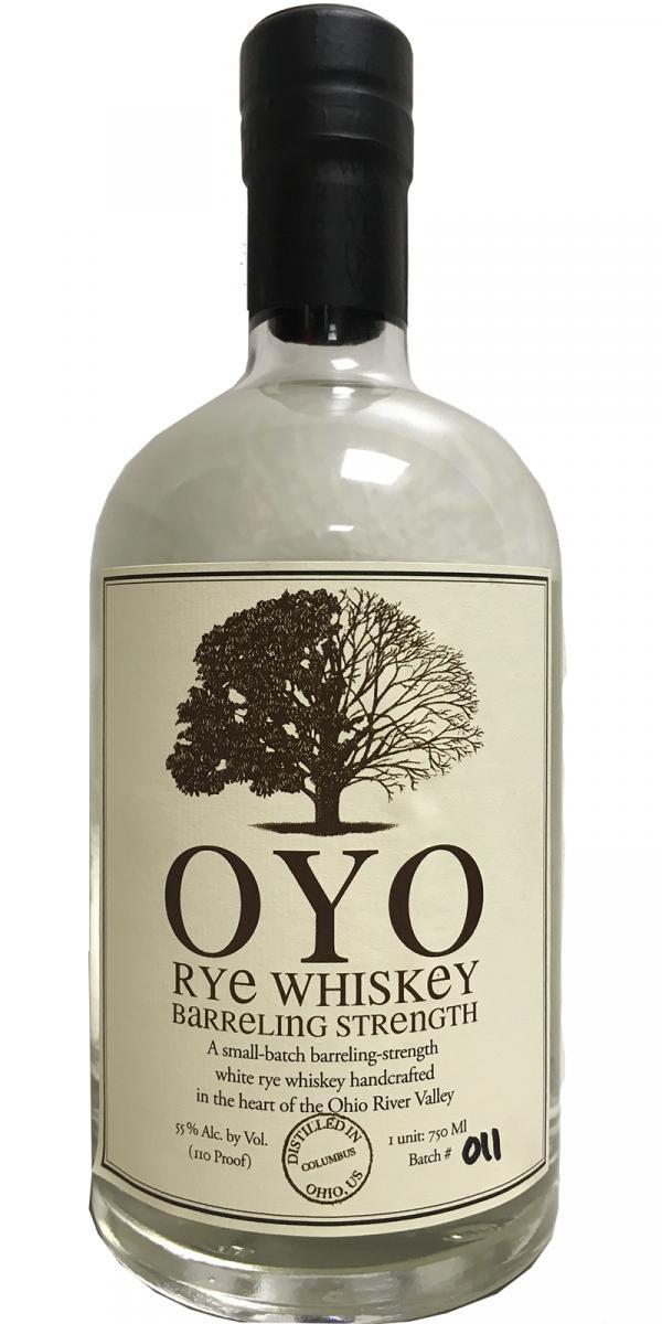 OYO Rye Whiskey Barreling Strength