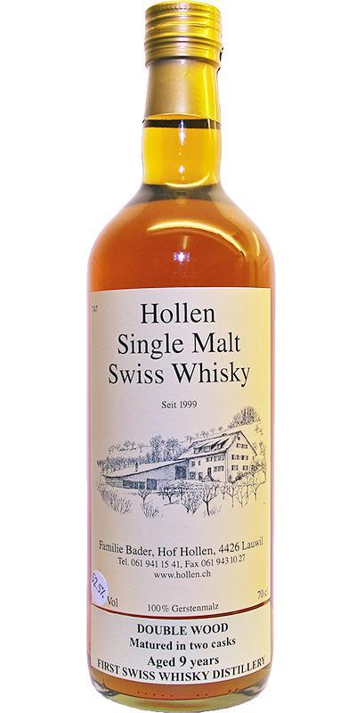 Hollen Single Malt Swiss Whisky  Double Wood